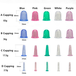 Ensemble de ventouses en silicone pour soins de santé anti-cellulite, 7 pièces, pour le corps/les yeux/le visage - Product Image 6