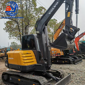 Mini-excavatrice Volvo EC60D d'occasion de 6 tonnes en bon état de marche, machine de terrassement d'occasion, excavatrice de bonne qualité, excavatrice pas chère à vendre - Product Image 3