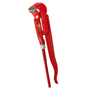Clé à tuyau à mâchoires à 90 degrés, fabriquée en Allemagne, pour la réparation de plomberie - Product Image 2