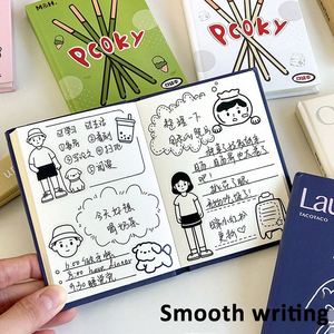 Mini A7 Pocket Notebooks Thermal Binding Small Business Planner Student Blank Journal Hard Cover Notebook School Supplies - Product Image 3