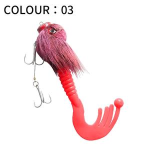 30cm 80g nuovo prodotto cervi pelliccia PVC topo finto esca <span class=keywords><strong>pesca</strong></span> in mare esca di simulazione di richiamo in barca d'altura <span class=keywords><strong>pesca</strong></span> - Product Image 6