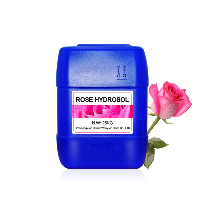 Idrosol di rosa di alta qualità all'ingrosso per tutte le pelli, spray idratante per il viso acqua di Rose biologica