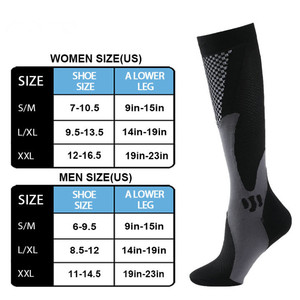 Wholesale <b>Running</b> Compression <b>Socks</b> Stockings Men Women Sports for Nursing Rugby Cycling Football Varicose Veins - Product Image 4