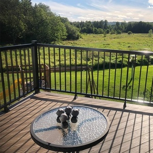 Nhà máy trực tiếp lan can nhôm ngoài trời cho sàn ban công cầu thang chịu thời tiết kích thước phù hợp trang trí ngoài trời - Product Image 5