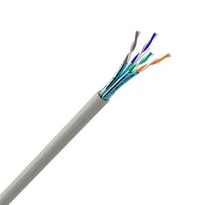 Câble réseau CAT6A UTP non blindé à <span class=keywords><strong>paires</strong></span> torsadées 10 Gbit/s 500 MHz en cuivre massif, câblage Ethernet, câble réseau CAT6A UTP LSZH <span class=keywords><strong>4</strong></span> <span class=keywords><strong>paires</strong></span> - Product Image 2