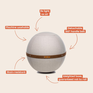 <span class=keywords><strong>Asiento</strong></span> de Yoga Antiexplosión con Correa Fija Práctica para Ejercicios de Fitness y Yoga, Fácil de Transportar - Product Image 3