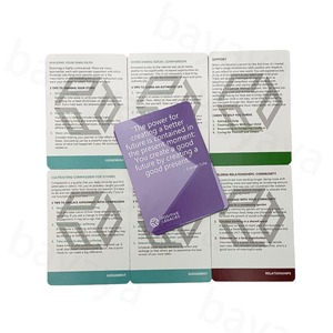 Supporto di supporto per carte da gioco per affermazione di auto-cura ispiratrice con stampa personalizzata per messa a fuoco di salute mentale positiva per carte da gioco - Product Image 4