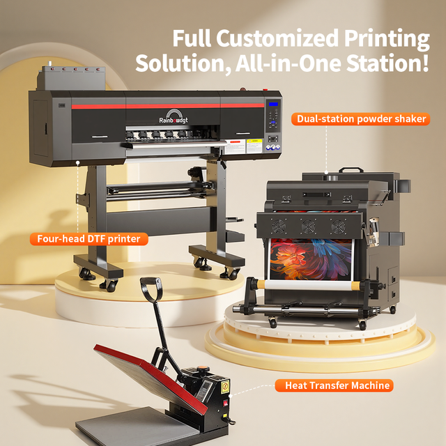 Rainbow Nova 60cm Dtf Printer t Shirt Shoes Socks and Jeans Printer 60cm Best and High Speed Dtf Printer