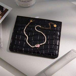 J&D 几何水滴锆石奢华网球链手链适合派对舞会佩戴 - Product Image 4