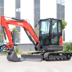 Бесплатная доставка! Новый мини-экскаватор 4 тонны с двигателем Kubota, для фермы и дома, гусеничный, 2 тонны, 1.5 тонны. - Product Image 5