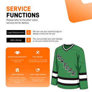 Custom Sublimation Puckpros Model 2 Ice Hockey Jersey Breathable Mesh Adult Hockey Resistant Team Wear 100% Polyester Quick Dry - Product Image 4
