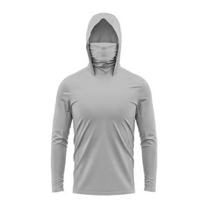 Nouvelle Arrivée 2026 – Veste de Pêche Minimaliste Respirante Anti-UV Anti-Bactérienne à Séchage Rapide avec Capuche et Cache-Visage en Polyester pour Homme - Product Image 3