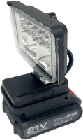 Nouvelle lampe LED super brillante Newp 21V 48W, 16 LED, 7,5W faible consommation d'énergie, sans batterie incluse, pour usage domestique/industriel