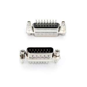 D-SUB 15-pin DB15ตัวผู้ขั้วต่อชนิด V/T ตรงสำหรับชุดขั้วต่อ PCB 15P dB - Product Image 3