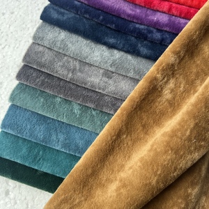 <span class=keywords><strong>Rollo</strong></span> de <span class=keywords><strong>Tela</strong></span> de Felpa para Sofá 100% Poliéster, Tejido Liso, en Colores Personalizados, Resistente a las Manchas, para Fabricantes de Muebles, Venta al <span class=keywords><strong>Por</strong></span> Mayor - Product Image 2