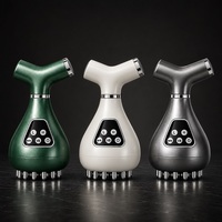 Brosse de massage électrique sans fil à piles au lithium alimentée par USB, outil Gua Sha multifonctionnel, soin automatique du corps à domicile