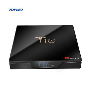 T10 carcasa de Metal <span class=keywords><strong>CPU</strong></span> Rockchip Amlogic personalización smart android tv set top box - Product Image 2