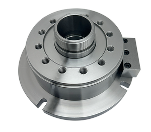 Autochuck Steel THRU-HOLE STATIONARY 3-JAW HYDRAULIC POWER CHUCK Hydraulic Clamping Center Coolant Machine <b>Tool</b> Milling - Product Image 3