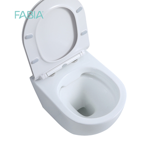 Sanitario Europeo de Cerámica con Certificación CE, Ahorro de Agua, Doble Descarga 3L/6L, Inodoro Suspendido con Sifón en P, <span class=keywords><strong>Cisterna</strong></span> Oculta, Diseño Moderno - Product Image 3