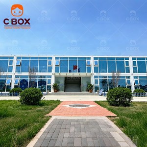 Bâtiments de bureau préfabriqués personnalisables Cbox, projets d'hôtels en panneaux sandwich, maisons conteneurs en kit pour départements - Product Image 1