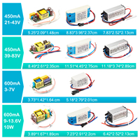 Driver LED à courant constant Chanzon 6W 10W 20W 36W 50W 300mA 600mA 900mA 1500mA, alimentation AC/DC, transformateur pour éclairage COB