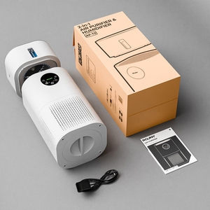 Purificateur d'air et humidificateur 2-en-1 ROUNY adapté avec filtre H13, purificateur d'air numérique pour la maison, la chambre et les allergies - Product Image 5