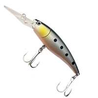 Aotuo – Lot de leurres artificiels rigides sans hameçons, crankbaits réalistes pour la pêche au bar