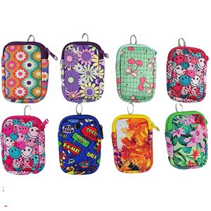 2025 компактный неопреновый кошелек с застежкой-молнией - Product Image 1