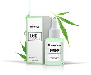 Kenevir yüz yağı Serum özel etiket 1.05 OZ/30ml cilt bakımı antioksidan kızdırma organik yüz yağı - Product Image 5