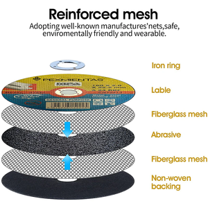Pexmientas 115/125mm Metal çelik kesme diski için aşındırıcı kesme diskleri disko De Corte paslanmaz çelik Metal kesme diski - Product Image 5