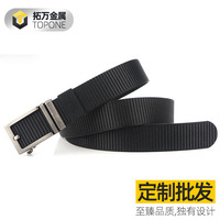 Ceinture de golf en nylon pour homme, nouvelle conception, large sangle, ceinture de jeans pour l'extérieur