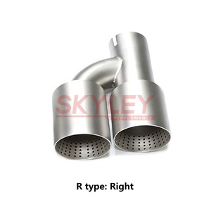 SKYLEY embouts d'échappement en acier inoxydable personnalisés pour VW <span class=keywords><strong>Golf</strong></span> R MK7 <span class=keywords><strong>Golf</strong></span> 6 tuyaux de silencieux d'échappement pour VW <span class=keywords><strong>GOLF</strong></span> mk7 - Product Image 4