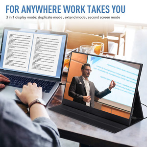 <span class=keywords><strong>Amazon</strong></span> Venta caliente 16,1 pulgadas FHD 1080p IPS pantalla portátil <span class=keywords><strong>gaming</strong></span> monitor para teléfono portátil PS4 Xbox interruptor - Product Image 5