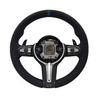 Volant de direction en Alcantara de style CS pour BMW F01 F10 F20 F21 F22 F25 F26 F30 F32 F36 M2 F87 M3 F80 M4 F82 F90 X5 F15 X6 F16