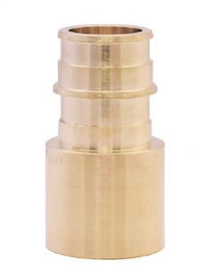 Adaptateur pex en laiton en gros de sortie d'usine pour la <span class=keywords><strong>plomberie</strong></span> et l'adaptateur mâle et femelle en laiton de tuyau de PE F1960 - Product Image 2