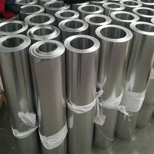 China Manufacturer Household Kitchen Use <strong>Aluminum</strong> Alloy Foil Roll <strong>Paper</strong> Food Grade 8011 Bending 0.6/0.8mm Thickness ASTM - Product Image 2