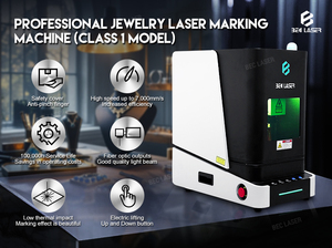 Máy Khắc Laser Bằng Sợi Quang Kèm Máy Khắc Và Cắt Trang Sức Có Động Cơ Trục Z JPT MOPA Raycus - Product Image 3