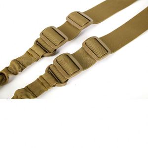 Tactical <b>Shoulder</b> Strap Gun <b>Sling</b> with Metal Buckle - Product Image 6