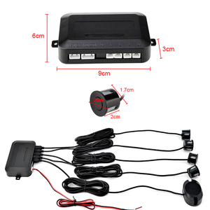 Car <strong>Parking</strong> <strong>Sensor</strong> Buzzer Alert Radar Parktronic Waterproof IP67 with 16mm Original Flat <strong>Sensors</strong> Black - Product Image 4