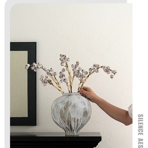 Ceramica Terracotta alti <span class=keywords><strong>vasi</strong></span> decorativi, <span class=keywords><strong>vasi</strong></span> di <span class=keywords><strong>cemento</strong></span> <span class=keywords><strong>in</strong></span> pietra di argilla antico grande vaso per la decorazione della casa - Product Image 4