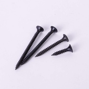 Schwerlast-Trockenbauschrauben mit schwarzem Band, selbstschneidend, für Gipskartonplatten, Trompetenkopf - Product Image 1