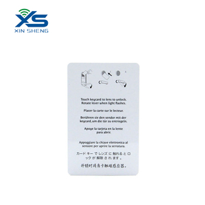 Tùy chỉnh mã hóa thông minh <span class=keywords><strong>NFC</strong></span> thẻ chìa khóa 13.56MHz kiểm soát truy cập PVC RFID khách sạn thẻ chìa khóa - Product Image 2