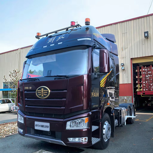 รถบรรทุกหัวลาก FAW JH6 550 แรงม้า 6x4 เกียร์ธรรมดา พร้อมรีทาร์เดอร์ แอร์ รถบรรทุกหนักมือสอง สภาพดี มาตรฐานไอเสียยูโร 3 เครื่องยนต์ Weichai - Product Image 1
