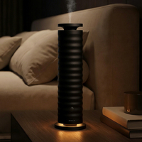 Diffuseur d'air frais de luxe anti-traces de doigts avec lumière nocturne douce, moteur ultra-silencieux, logo personnalisé disponible, pour hôtels et foyers