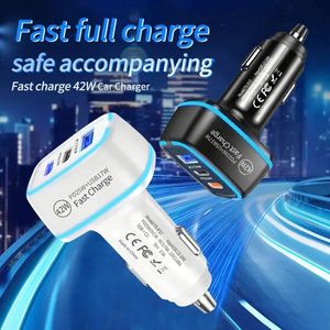 2025 New Arrivals 3 Ports Car Charger PD25W + USB17W Fast Charge Quick <b>Adapter</b> Car Phone Station Charger - Product Image 3