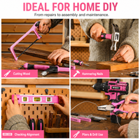 Kit d'outils professionnel 238 pièces avec perceuse sans fil 12V