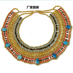 <span class=keywords><strong>Disfraz</strong></span> de <span class=keywords><strong>Cleopatra</strong></span>, Collar Egipcio, <span class=keywords><strong>Accesorios</strong></span> de <span class=keywords><strong>Disfraz</strong></span>, <span class=keywords><strong>Accesorios</strong></span> de Anime para Halloween - Product Image 6