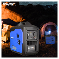 Elektrizitätsgenerator tragbar 1,8 kW 2 kW leiser Strominverter mit geringem Kraftstoffverbrauch auf Benzin