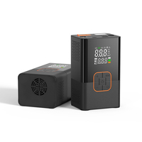 Compresseur de pompe à air de voiture portable et démarreur de saut gonfleur de pneu numérique multifonction batterie externe rechargeable pour camions