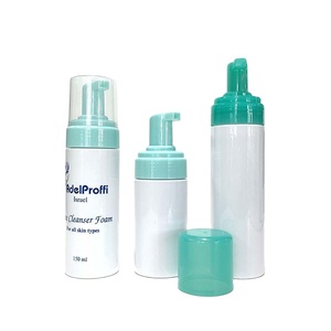Empty Plastic Foam <b>Pump</b> <b>Bottle</b> 30ml 50ml 60ml 100ml 120 150ml 200ml clear White Blue PET Facial Cleanser Mousse Foam <b>Pump</b> <b>Bottle</b> - Product Image 5